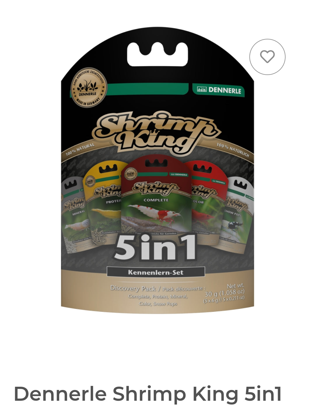 Dennerle Shrimp King 5in1