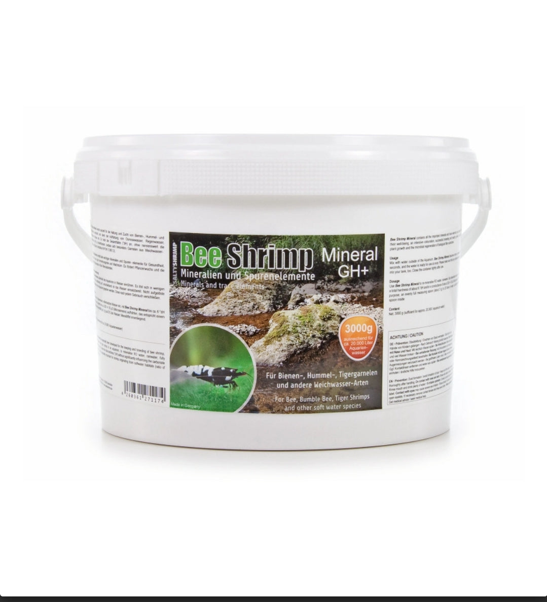 SaltyShrimp Bee Shrimp Mineral GH+