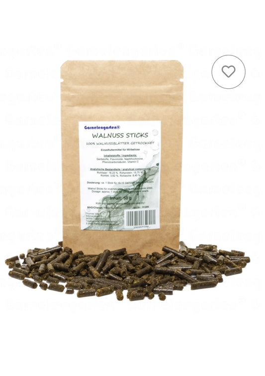 Garnelengarten® Walnuss Sticks
