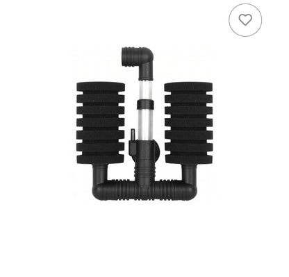 Aqua Nova Doppelter Bio-Schwammfilter NSF-200L/NSF-120L