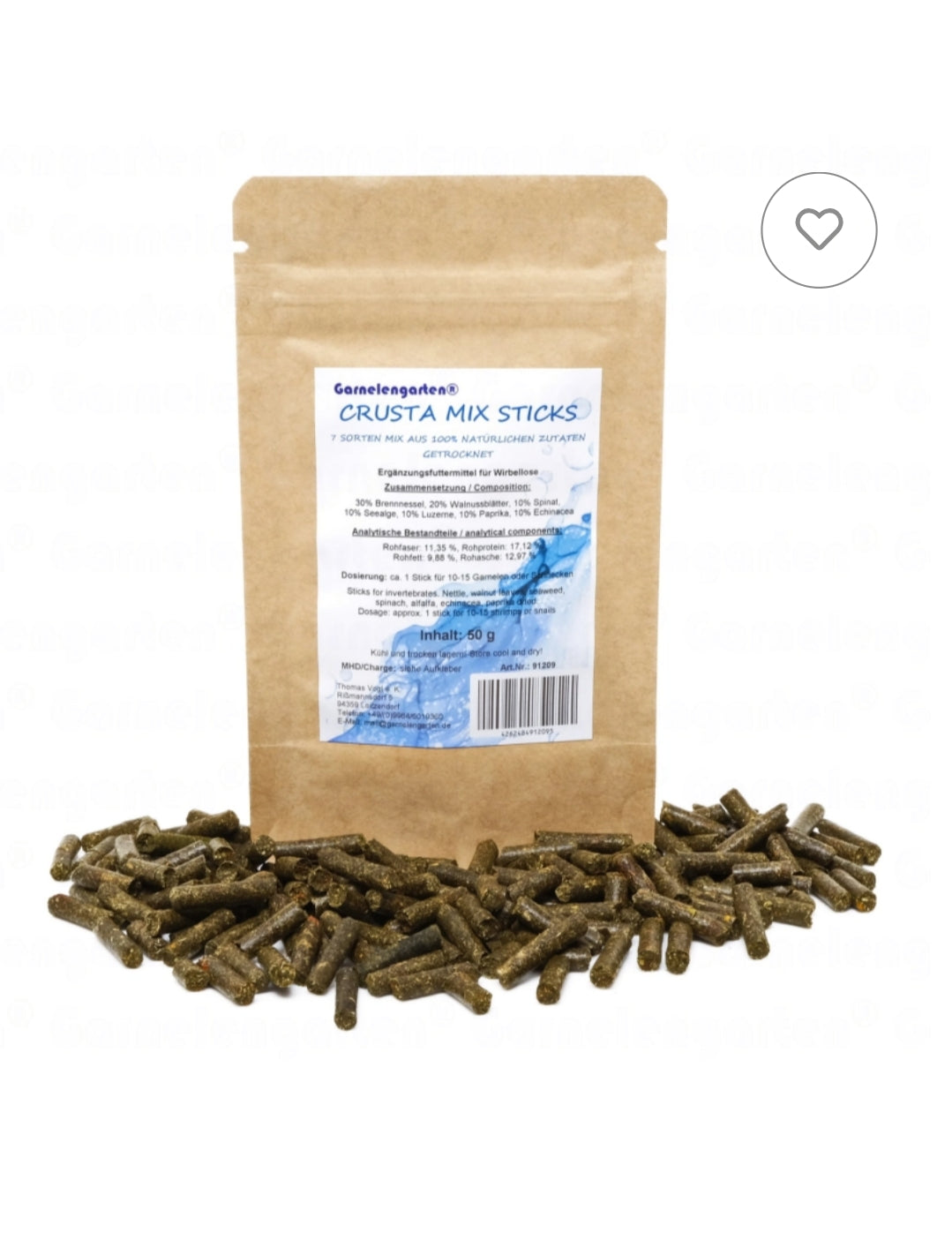 Garnelengarten® Crusta Mix Sticks