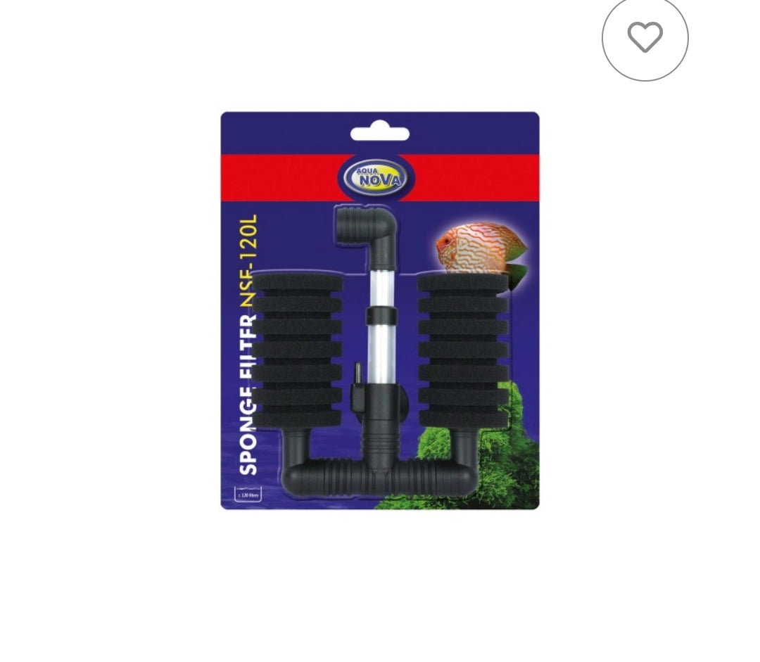 Aqua Nova Doppelter Bio-Schwammfilter NSF-200L/NSF-120L