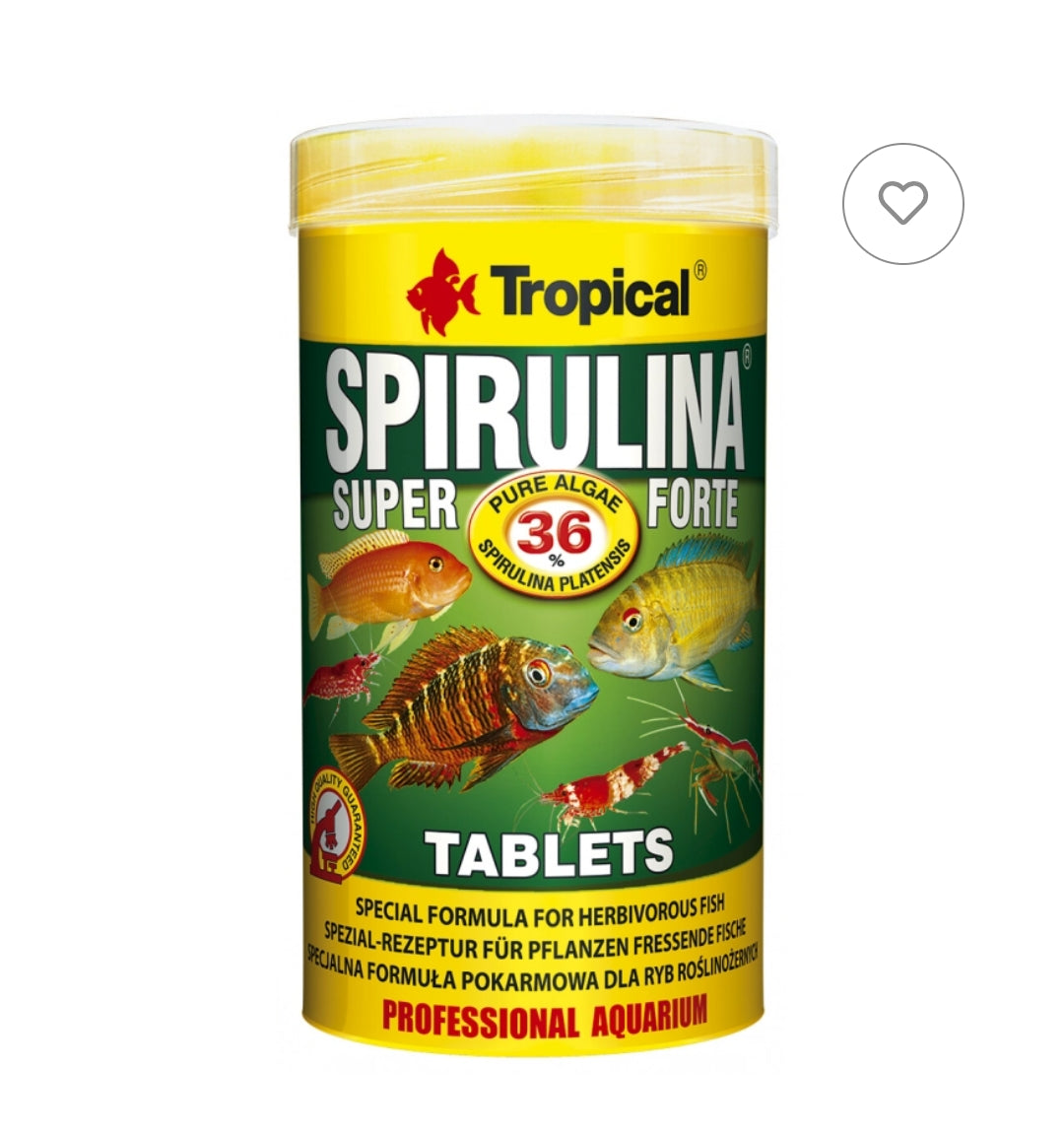 Tropical Super Spirulina Forte 36% Tablets 50 ml
