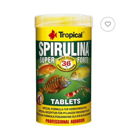Tropical Super Spirulina Forte 36% Tablets 50 ml