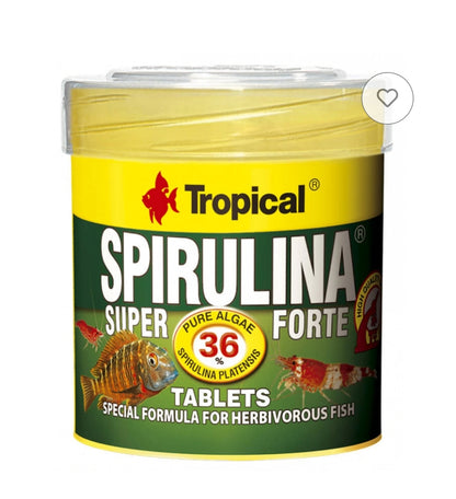 Tropical Super Spirulina Forte 36% Tablets 50 ml
